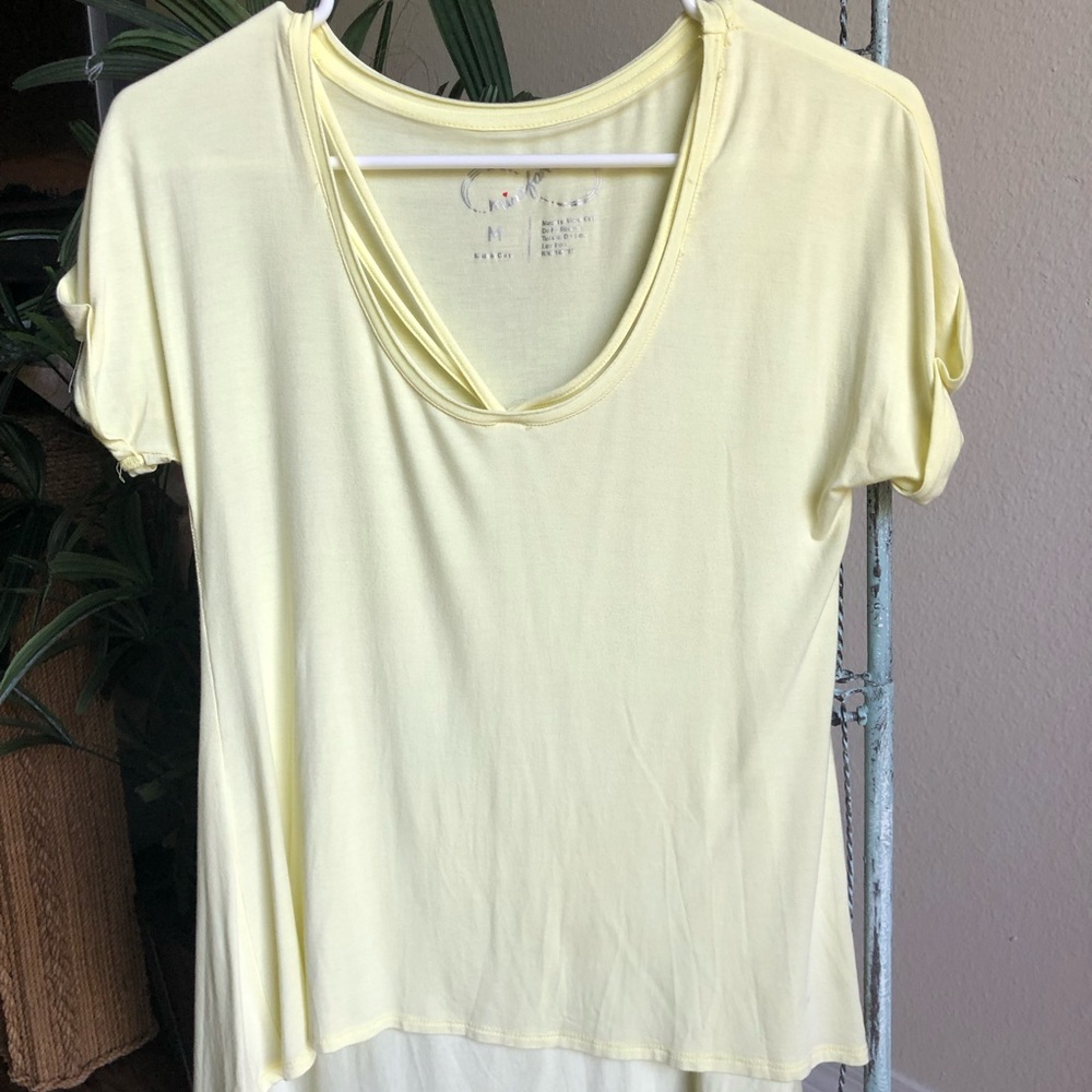 Yellow T-shirt